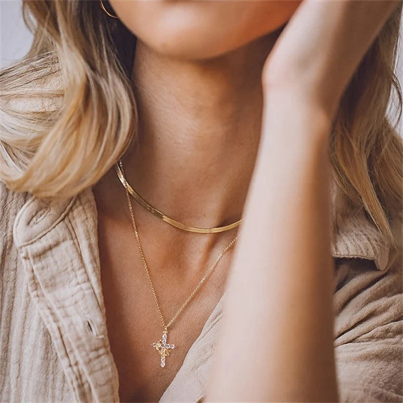Royal Faith Cross Necklace