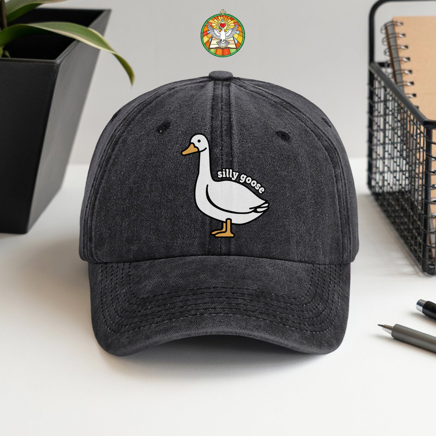 Silly Goose Baseball Cap - Cute Funny Animal Hat