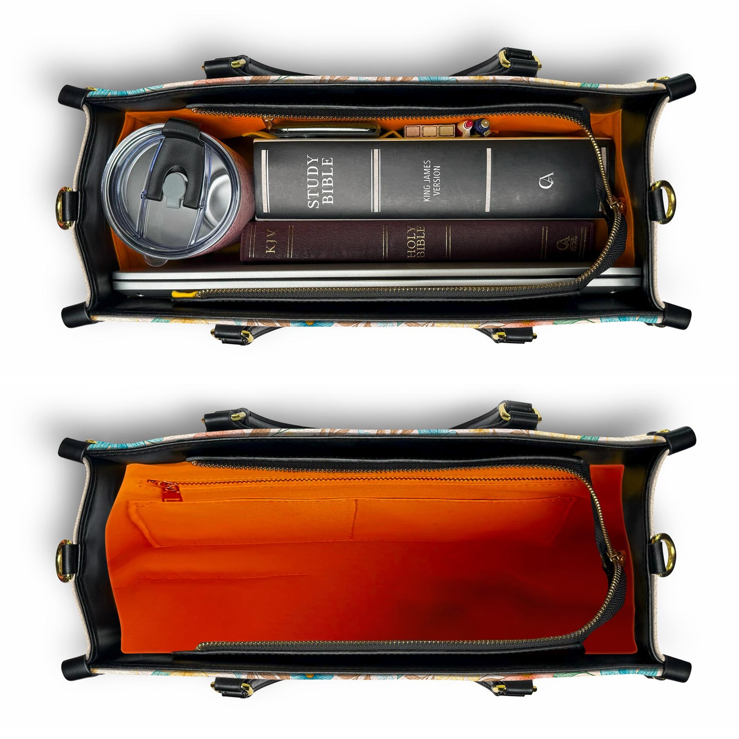Let Them Misunderstand You Affirmed By God Personalized Leather Handbag