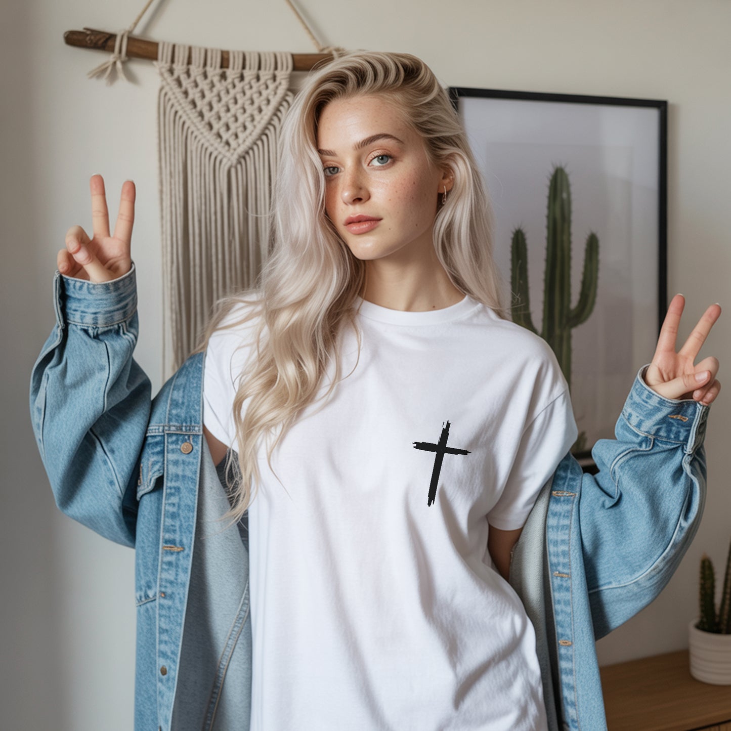 "With God All Things Are Possible" Unisex Christian T-Shirt Two Sides | Matthew 19:26 Faith Declaration Tee | Faith Guided Life Apparel