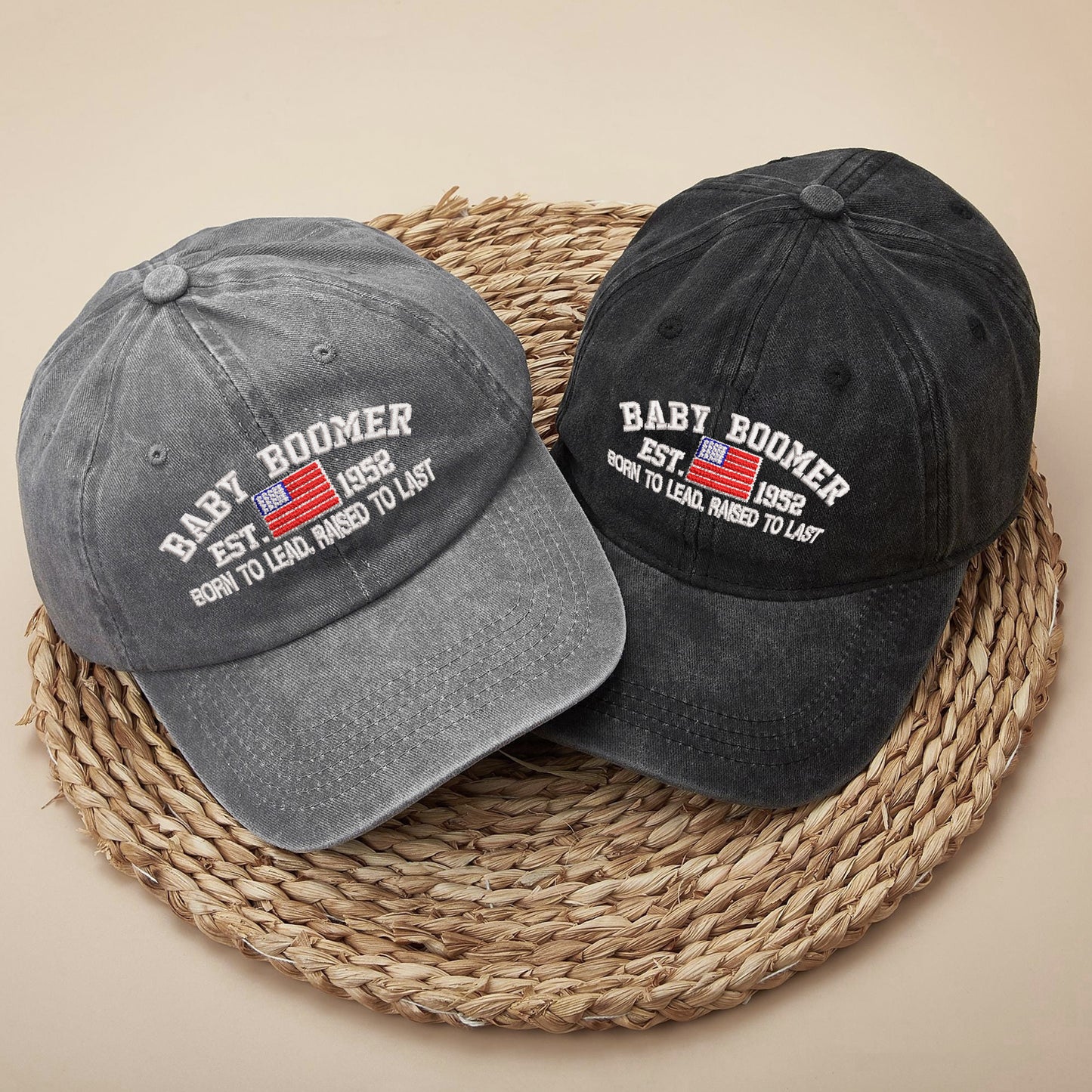 Baby Boomer Heritage Cap – Custom Year Edition