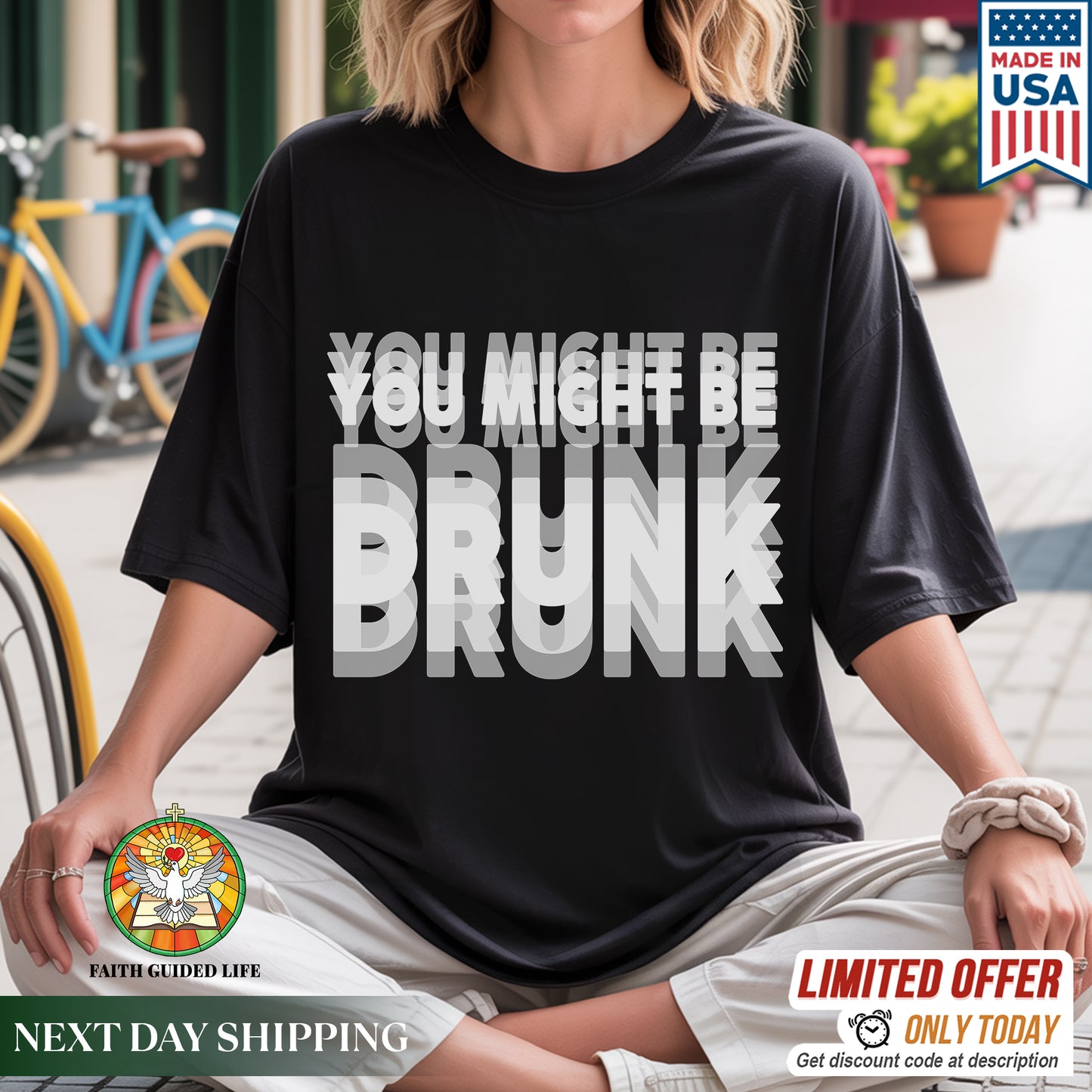 You Might Be Drunk T-Shirt - Humorous Reality Check