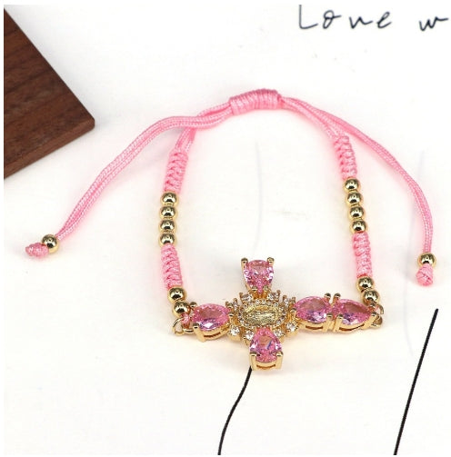 Faith Flex Cross Bracelet