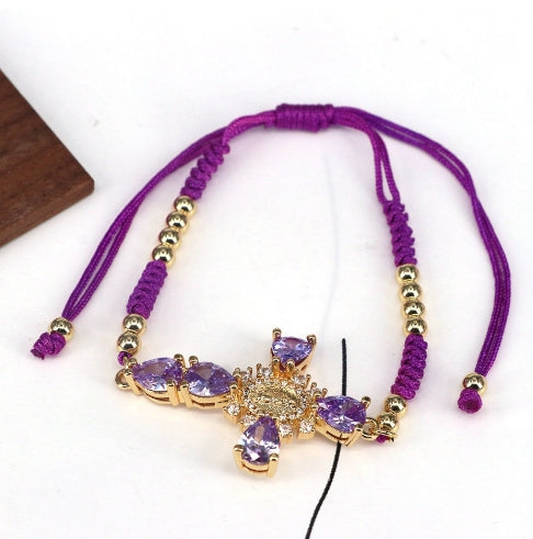 Faith Flex Cross Bracelet