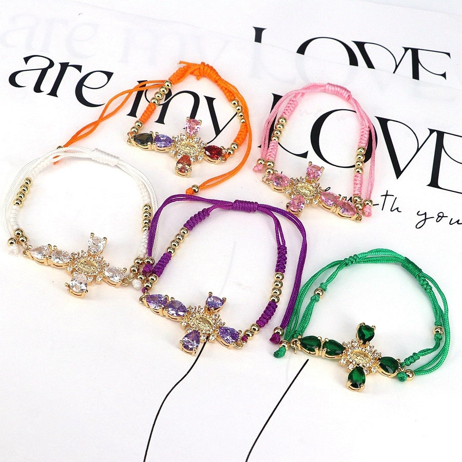 Faith Flex Cross Bracelet