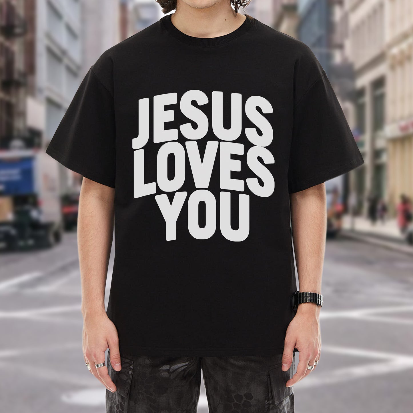 Jesus Loves You T-Shirt - Eternal Love Declaration