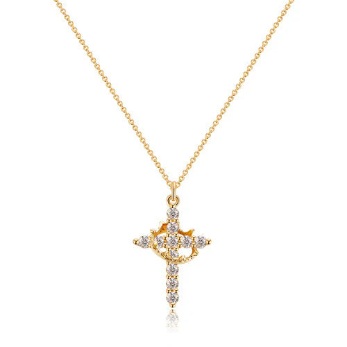 Royal Faith Cross Necklace