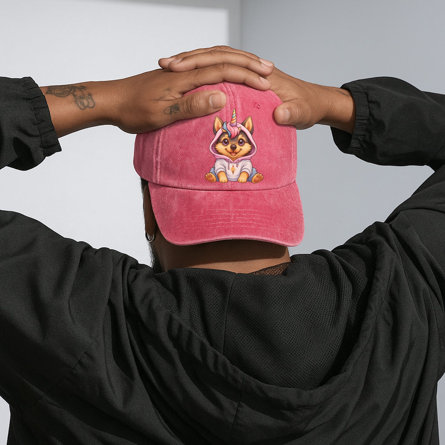 Unicorn Dog Baseball Cap - Magical Pet Lover Hat