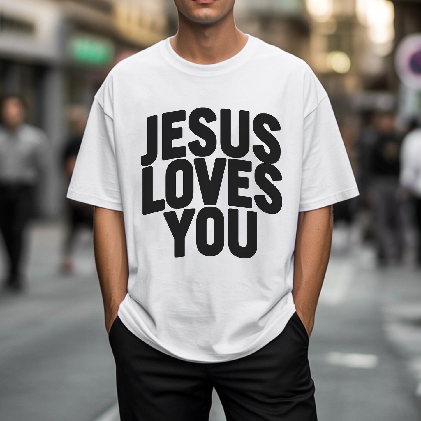 Jesus Loves You T-Shirt - Eternal Love Declaration
