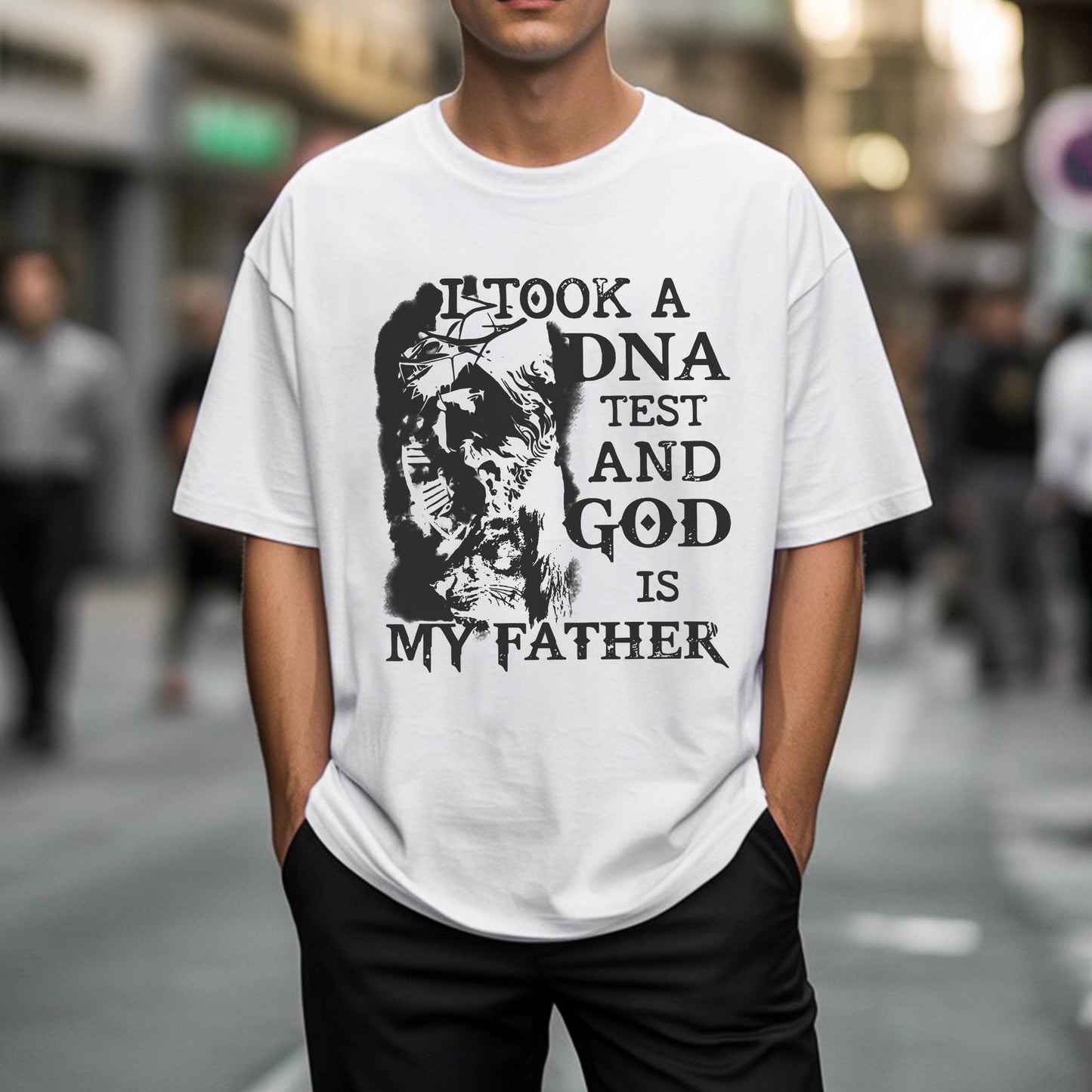 I Took A DNA Test And God Is My Father T-Shirt - Faith Heritage