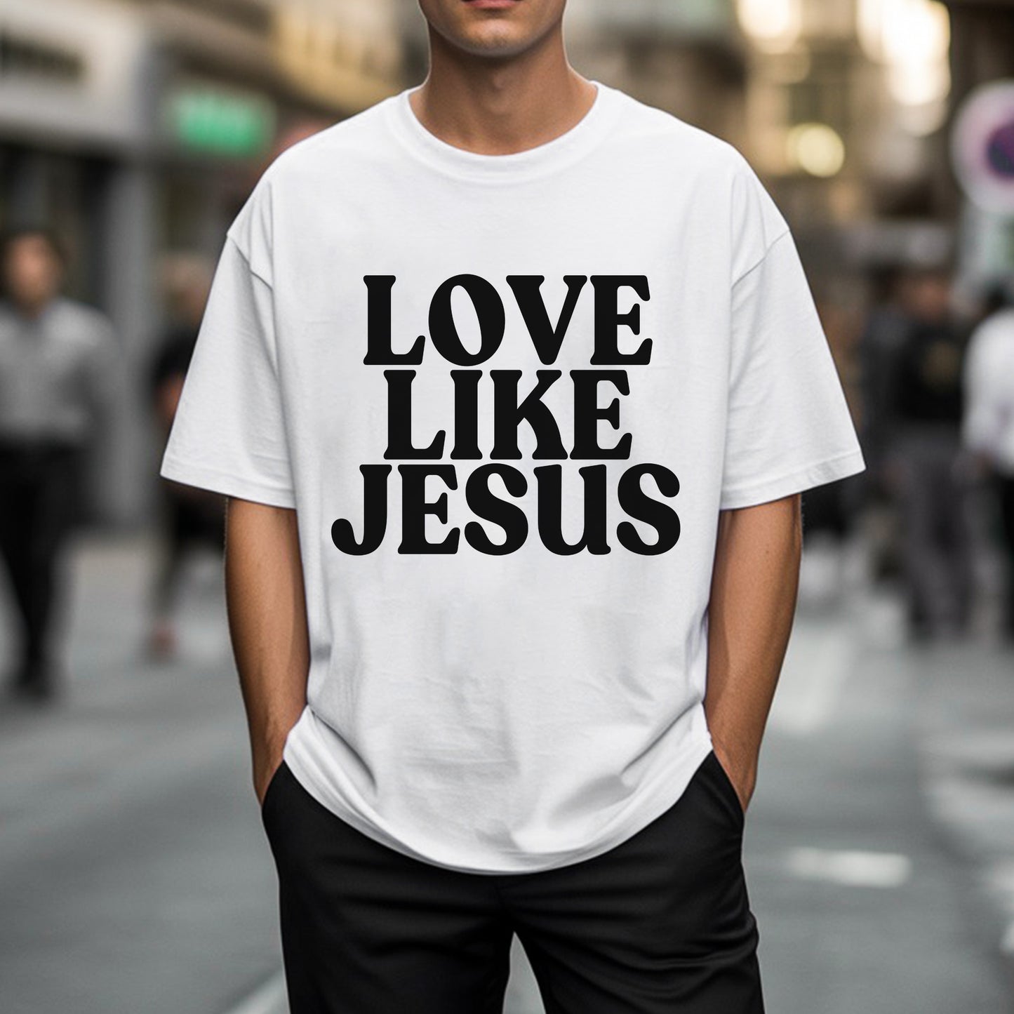 Love Like Jesus T-Shirt - Divine Love Declaration