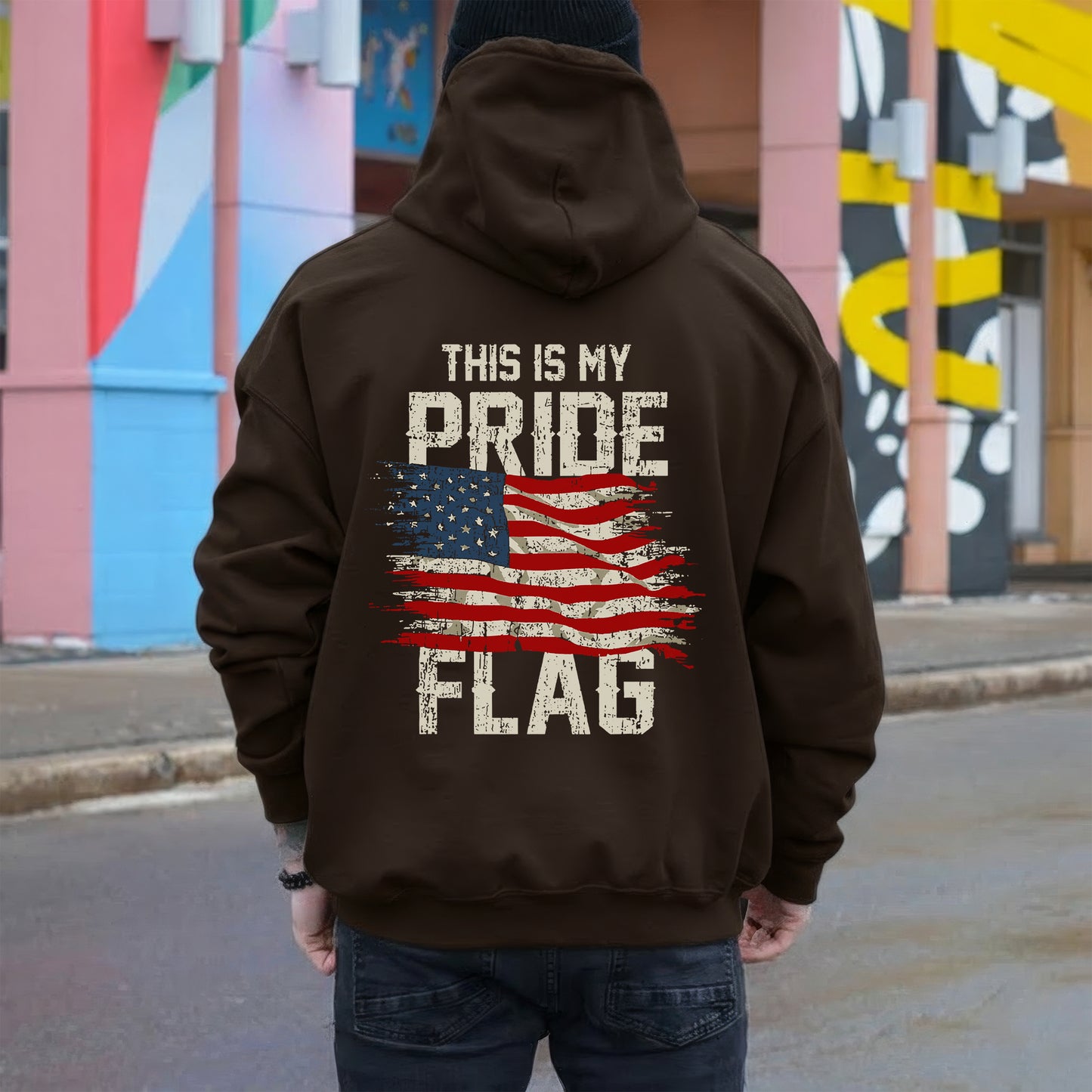 This Is My Pride Flag – 1776 Patriotic T-Shirt Two Sides