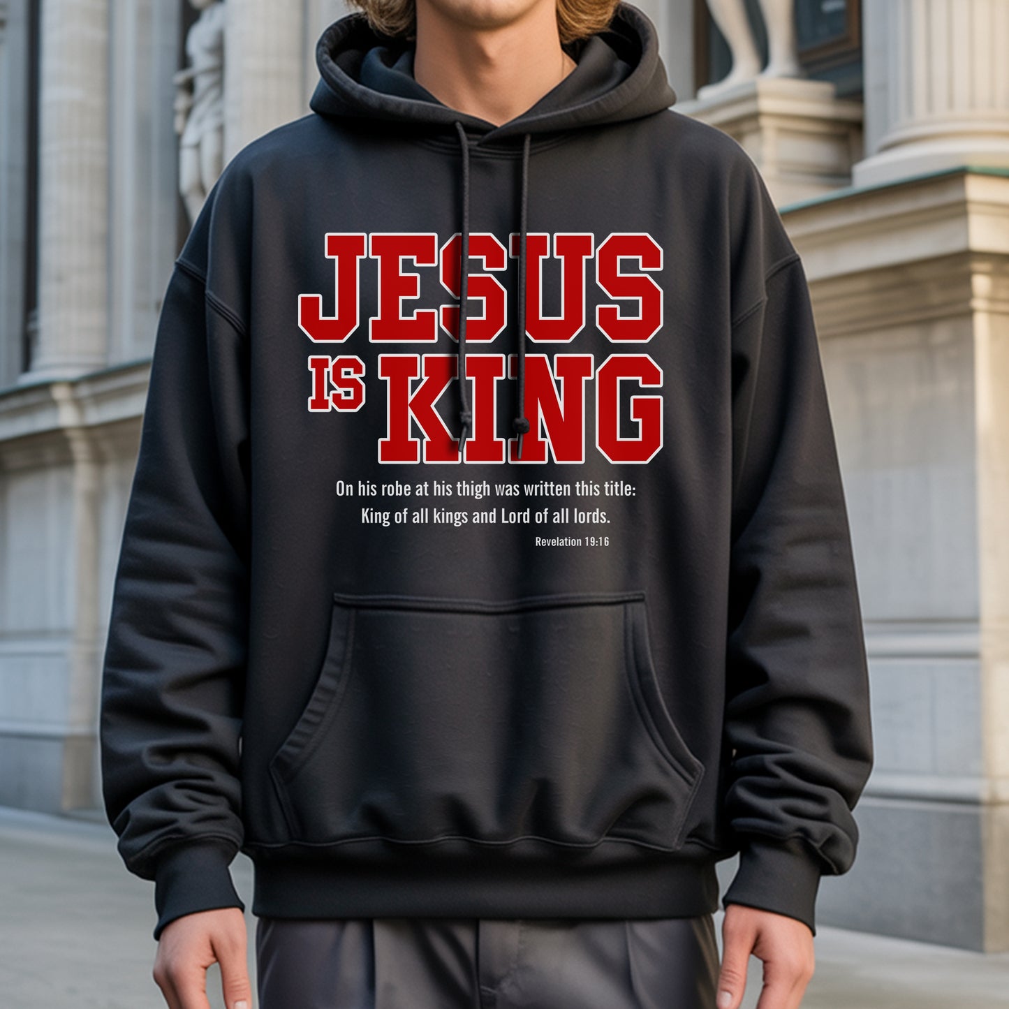 Jesus Is King - King of Kings Revelation 19:16 Christian Declaration