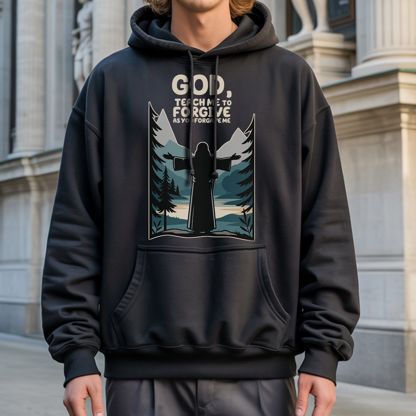 God, Teach Me To Forgive As You Forgive Me T-Shirt - Christian Forgiveness Prayer Declaration