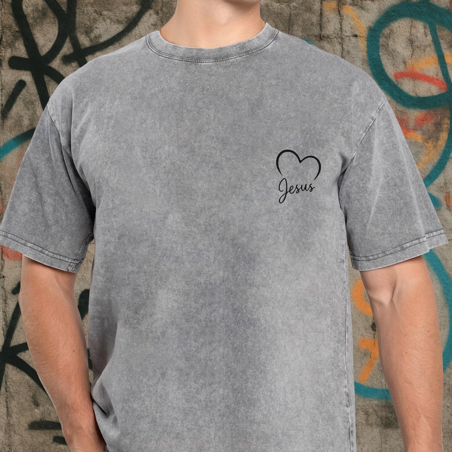 "Child Of The Most High" Unisex Vintage Washed Christian T-Shirt Two Sides | Psalm 82:6 Identity Declaration Tee | Faith Guided Life Apparel
