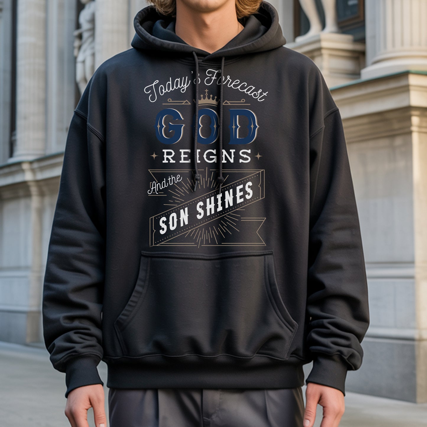 Today's Forecast God Reigns And The Son Shines T-Shirt