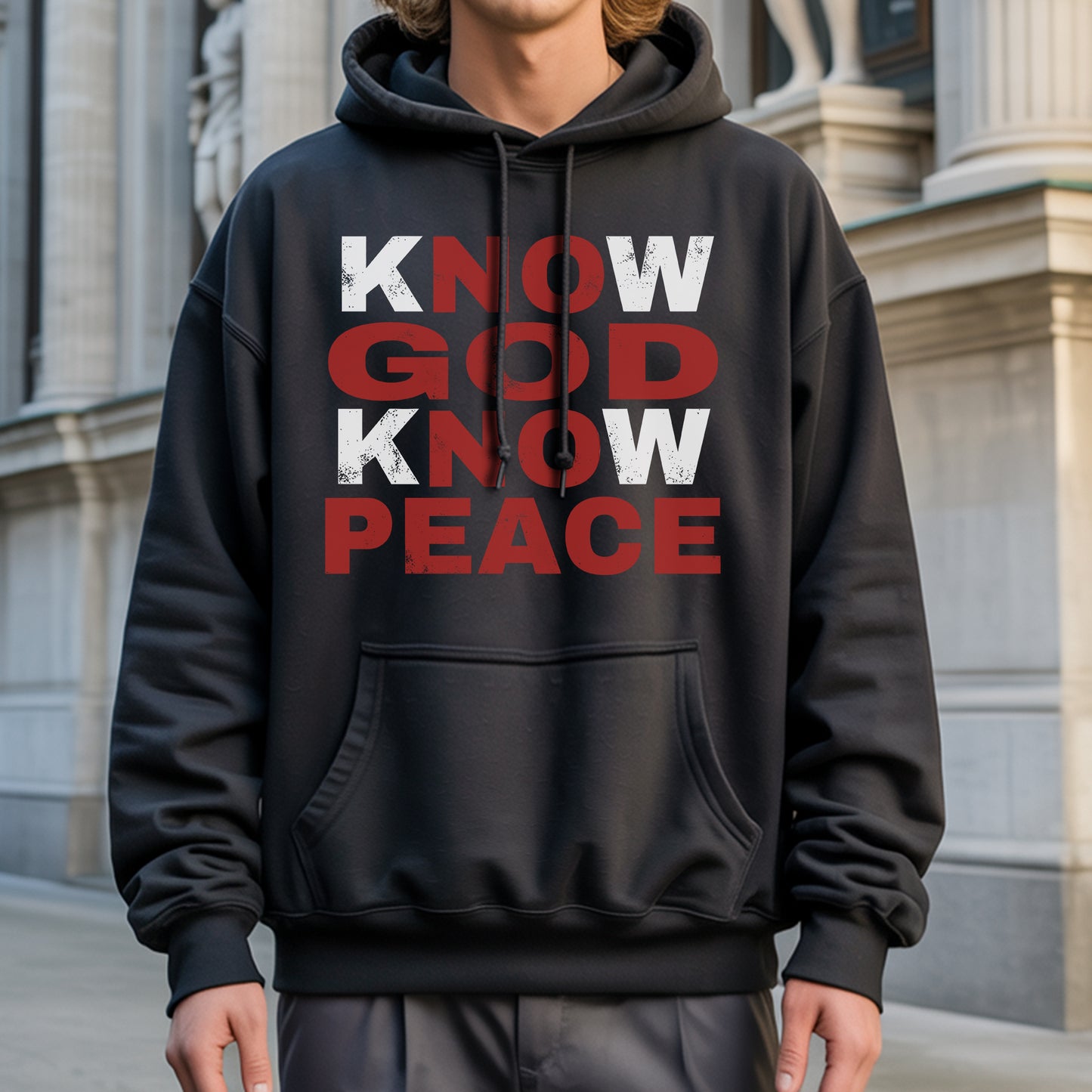 Know God Know Peace T-Shirt - Spiritual Wisdom Declaration