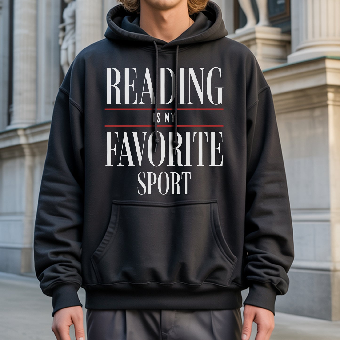Reading Is My Favorite Sport T-Shirt - Book Lover Declaration