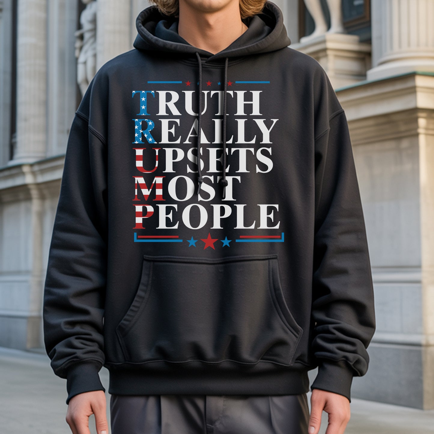 Truth Really Upsets Most People T-Shirt - Bold Reality Check