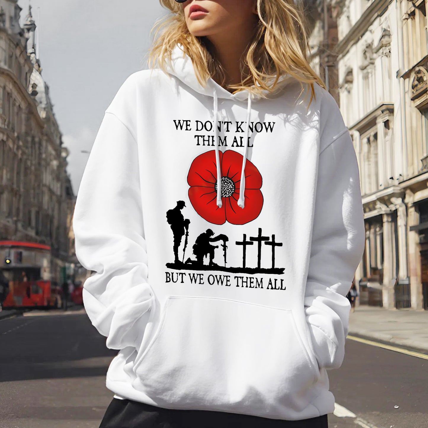 We Don't Know Them All But We Owe Them All T-Shirt - Memorial Tribute