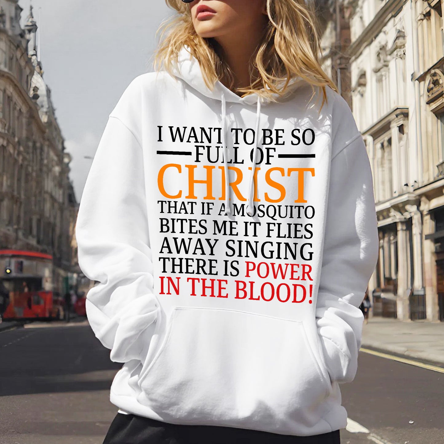 I Want To Be So Full of Christ T-Shirt - Power in the Blood