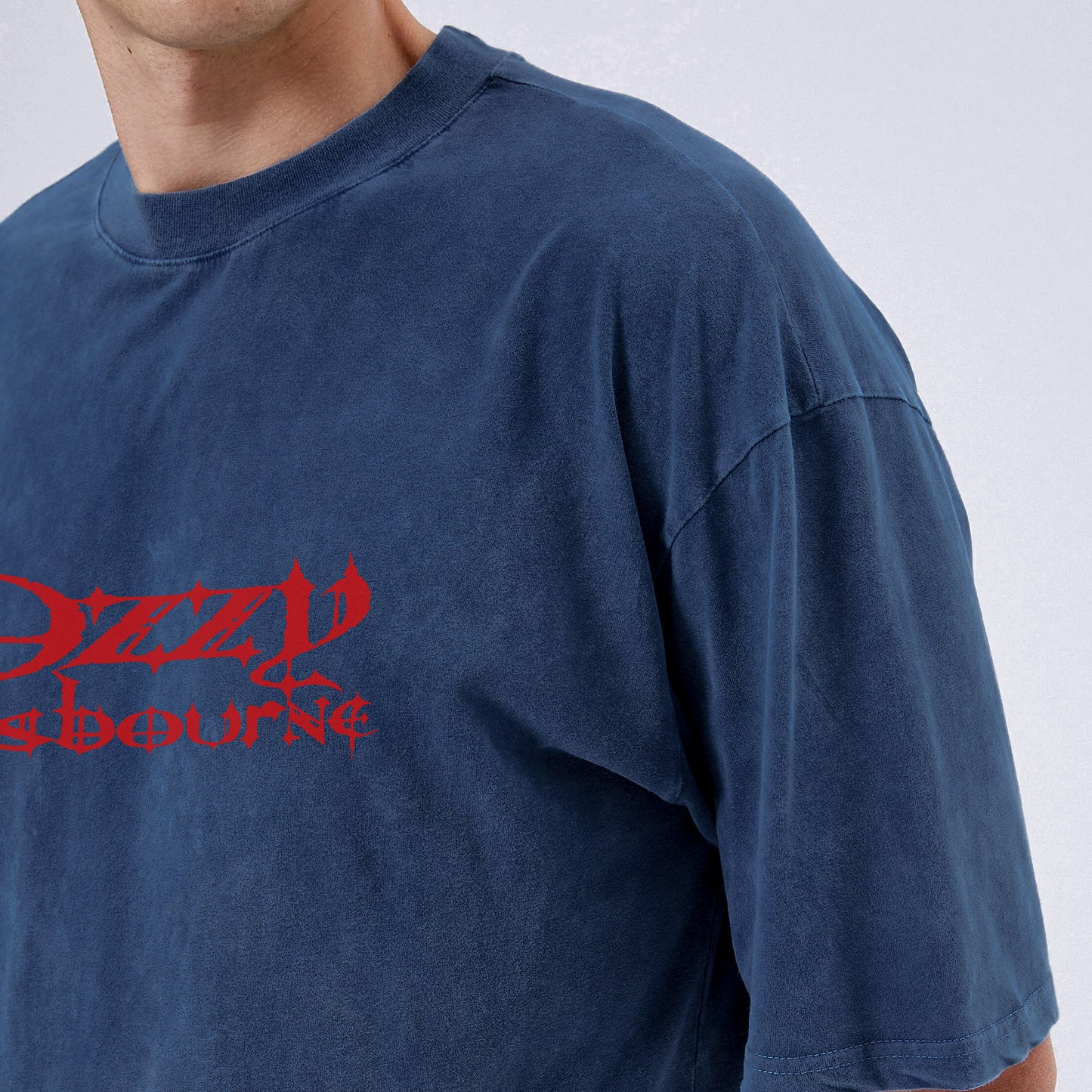 Ozzy Osbourne Two Sides Unisex Vintage Washed T-Shirt - Rock Legend Portrait Tribute