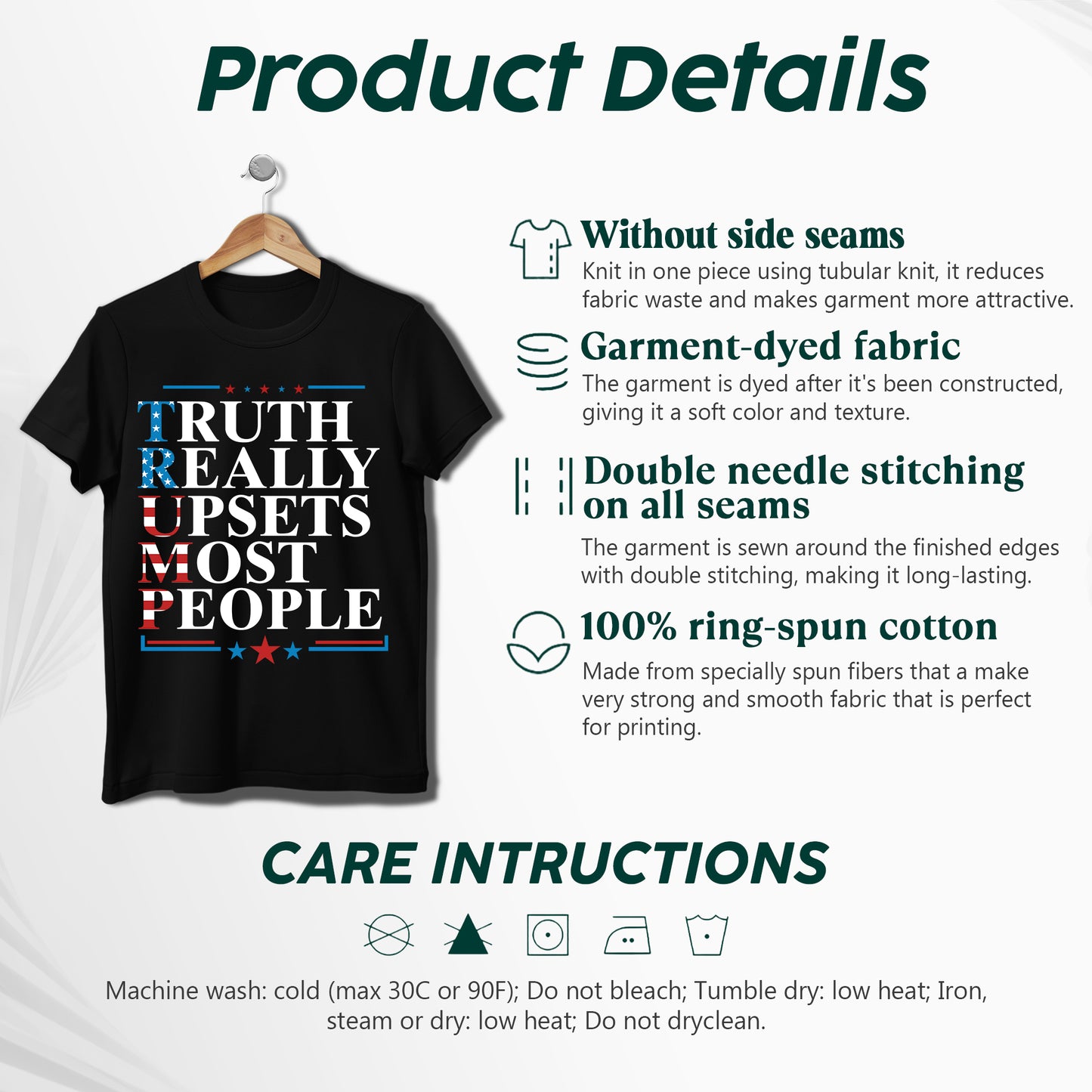 Truth Really Upsets Most People T-Shirt - Bold Reality Check