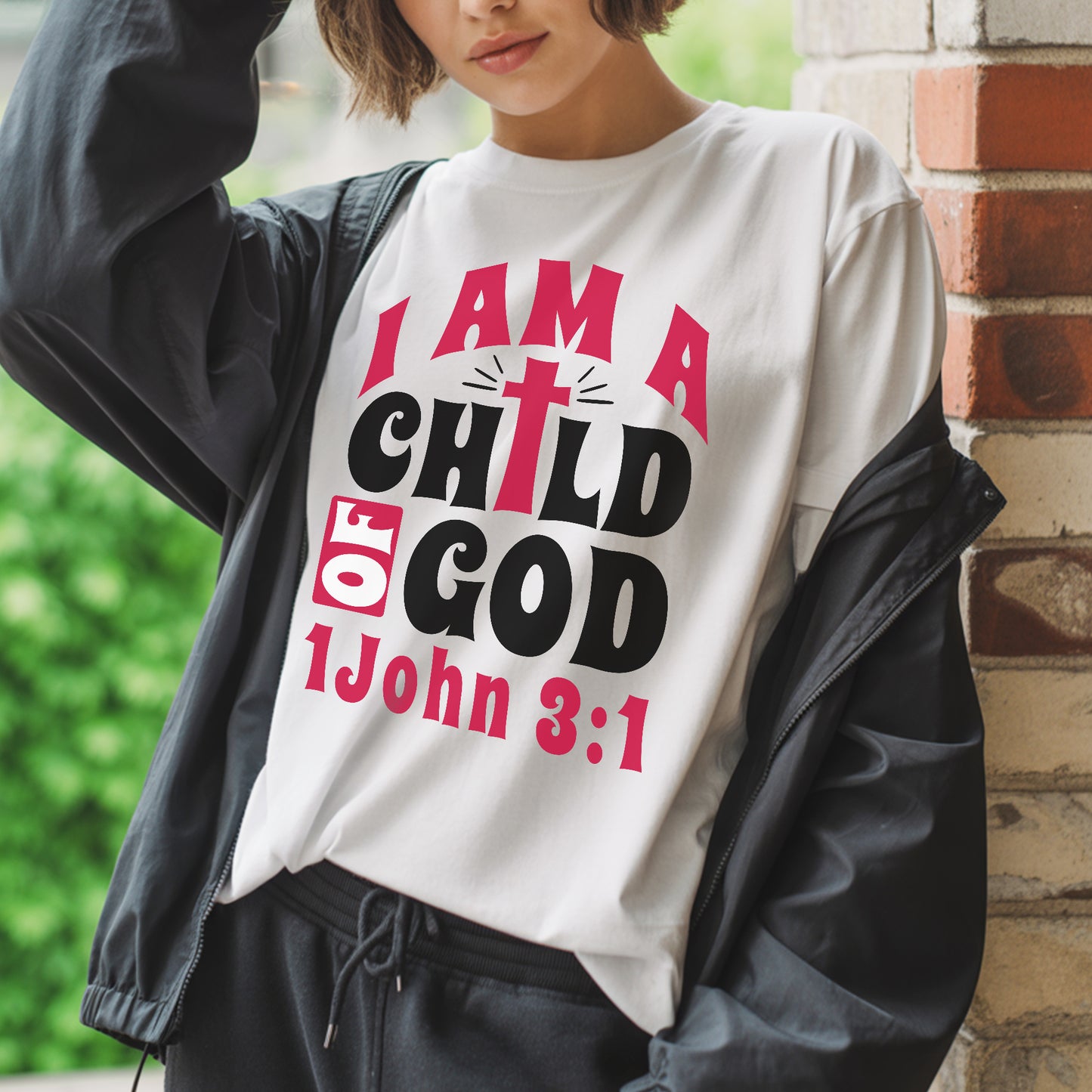 I Am A Child of God 1 John 3:1 T-Shirt - Identity Declaration