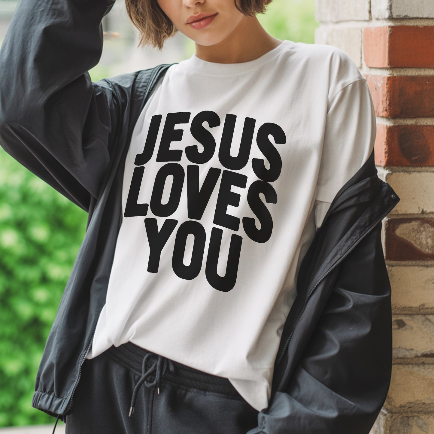 Jesus Loves You T-Shirt - Eternal Love Declaration