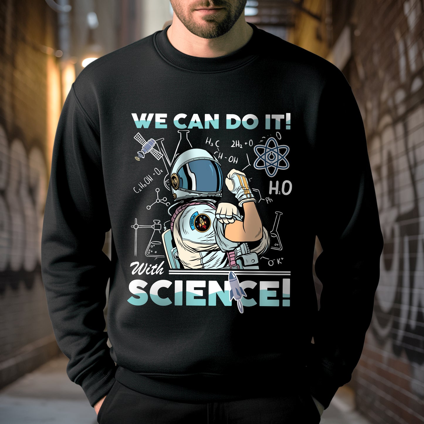 We Can Do It With Science T-Shirt - Scientific Empowerment