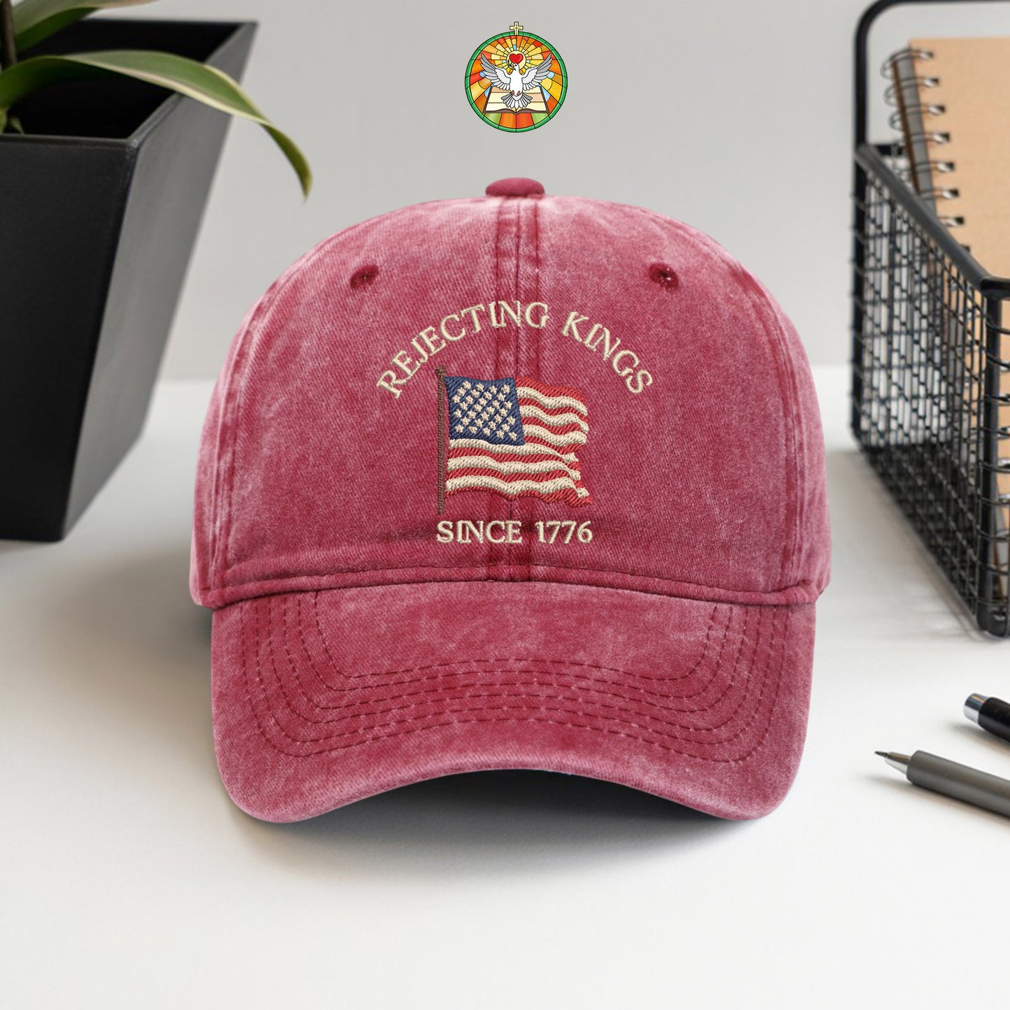 Rejecting Kings Since 1776 Embroidered Heritage Cap