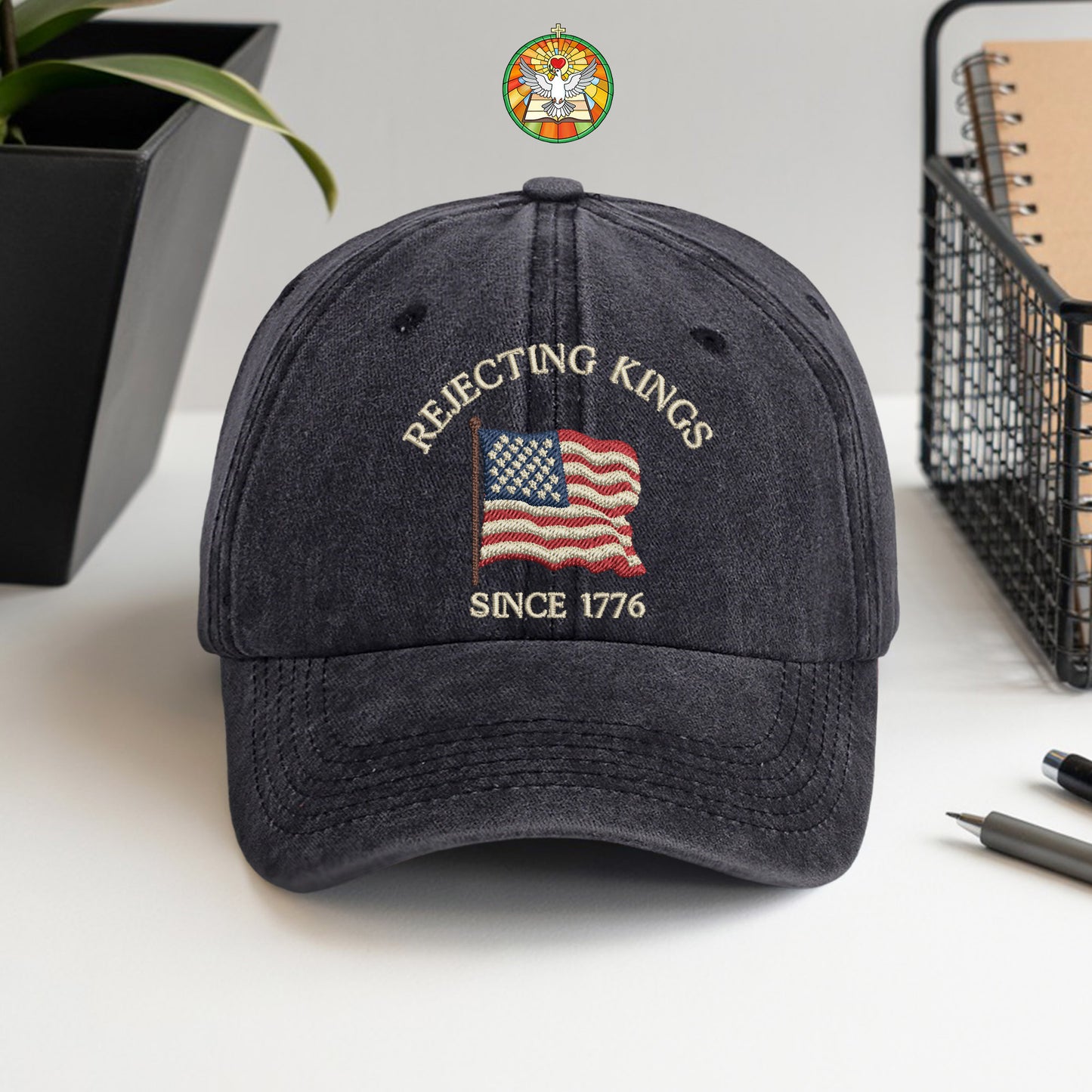 Rejecting Kings Since 1776 Embroidered Heritage Cap