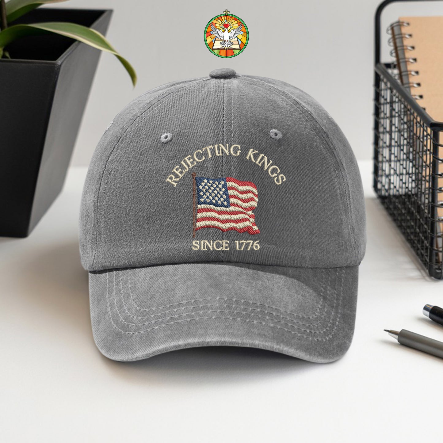 Rejecting Kings Since 1776 Embroidered Heritage Cap
