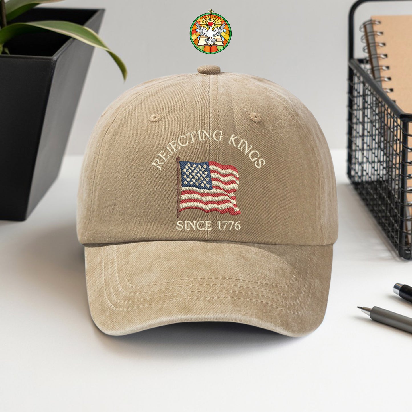 Rejecting Kings Since 1776 Embroidered Heritage Cap
