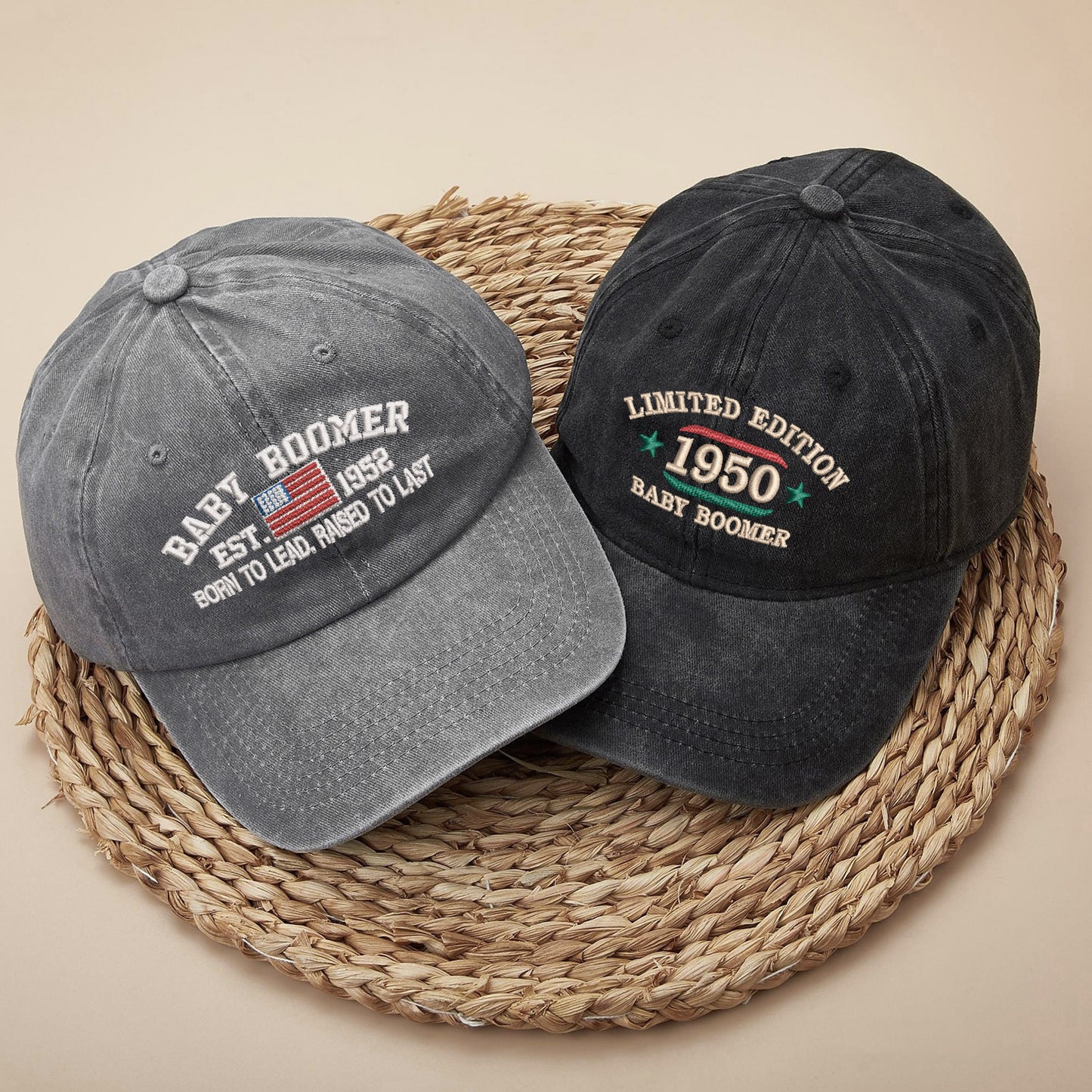 Baby Boomer Limited Edition Cap – Custom Year