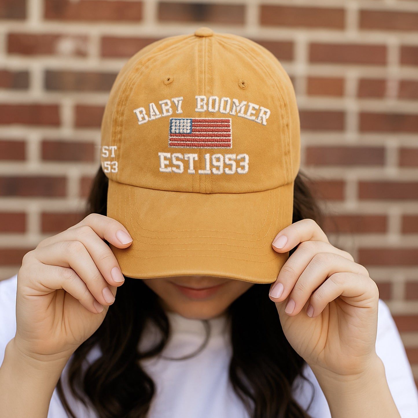 Baby Boomer American Heritage Cap – Custom Year Edition
