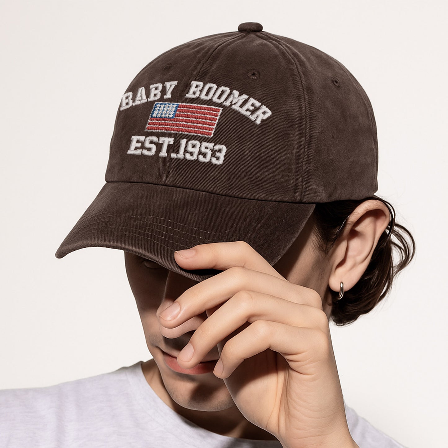Baby Boomer American Heritage Cap – Custom Year Edition