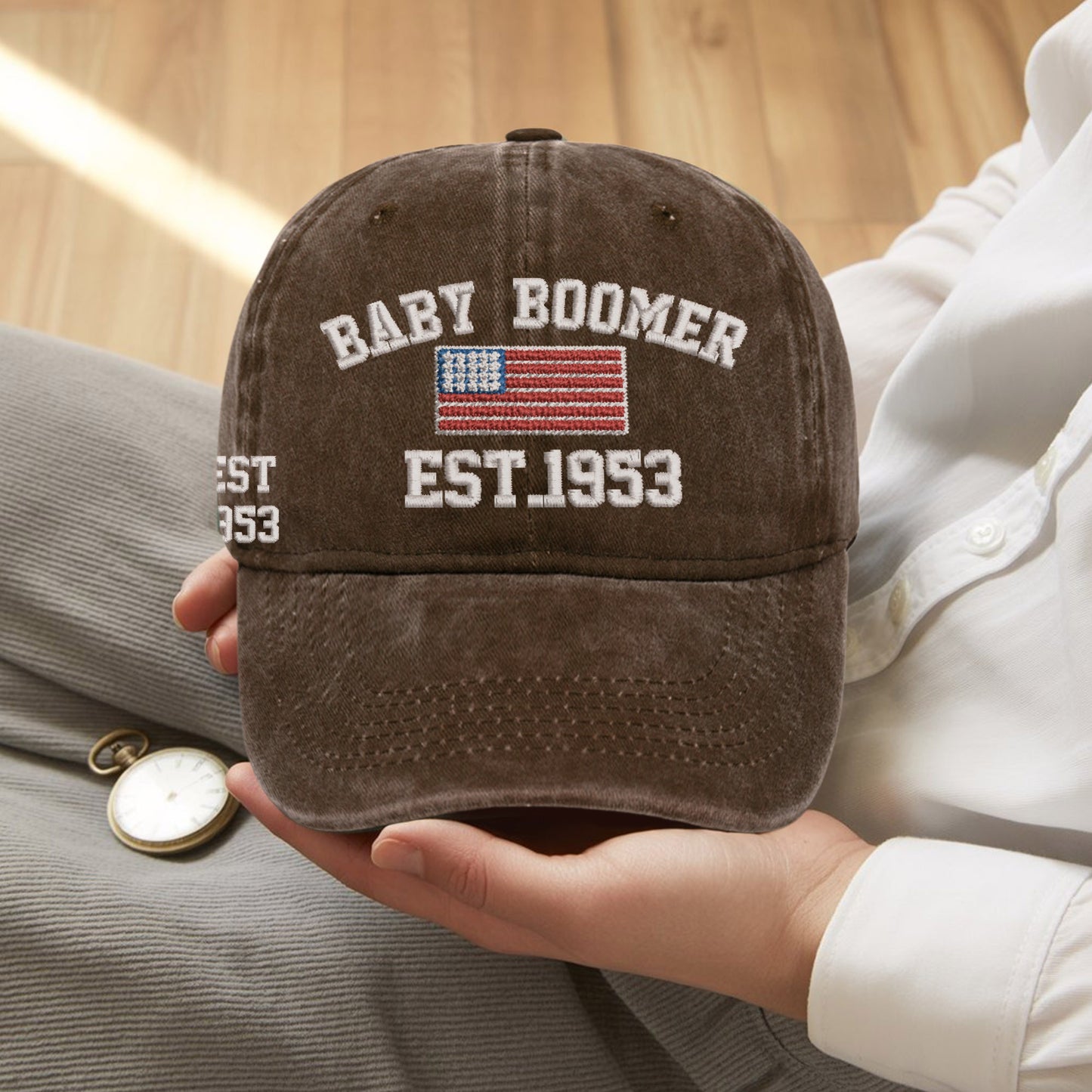 Baby Boomer American Heritage Cap – Custom Year Edition