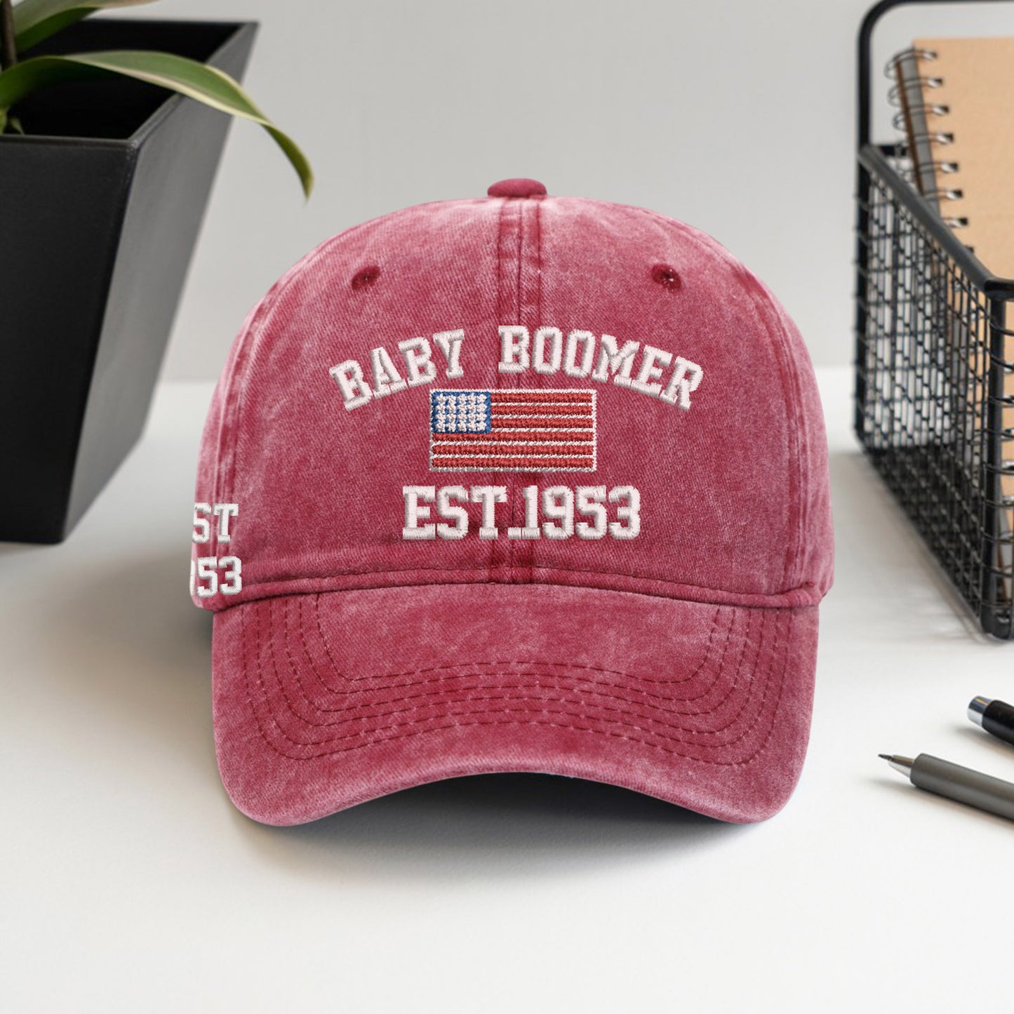 Baby Boomer American Heritage Cap – Custom Year Edition