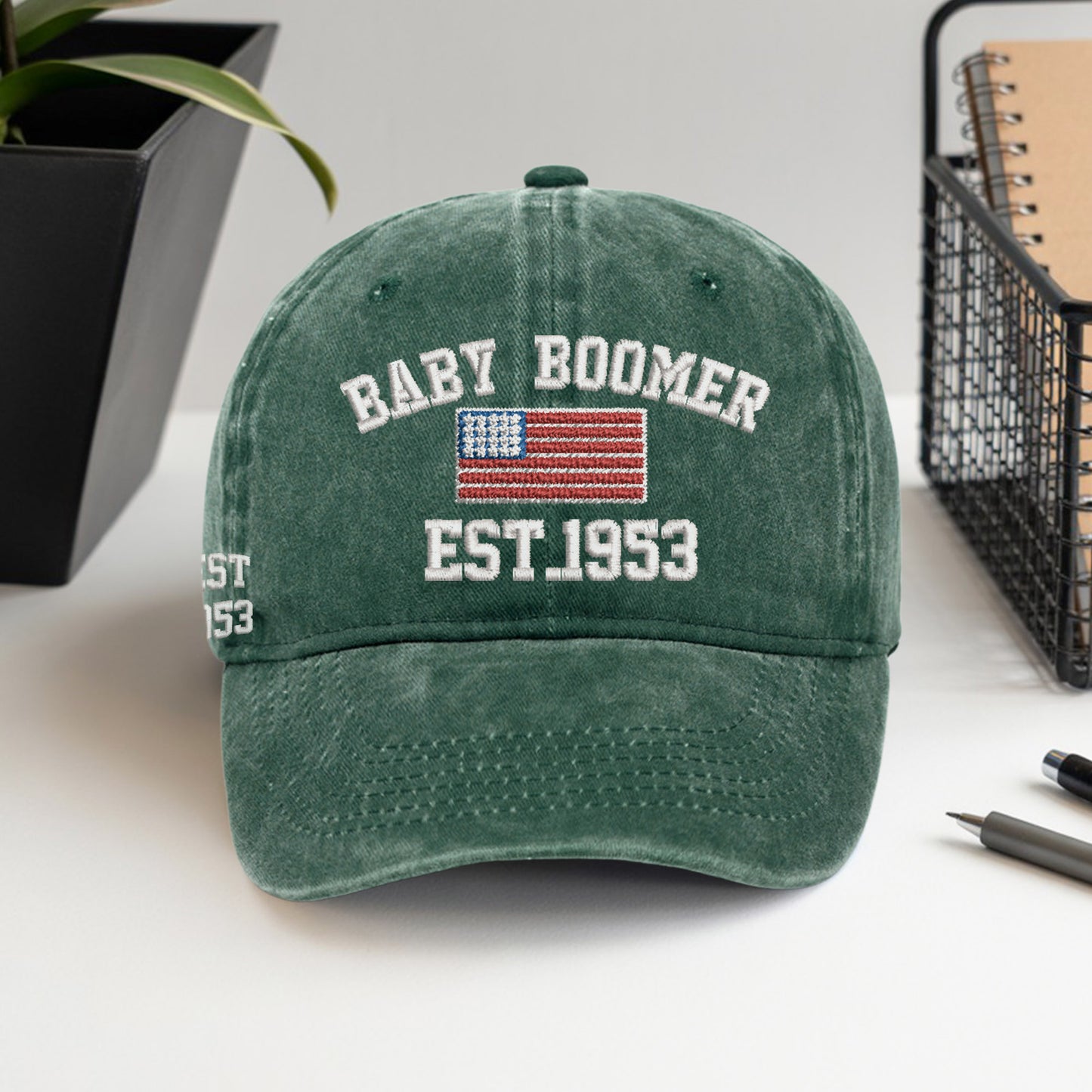 Baby Boomer American Heritage Cap – Custom Year Edition