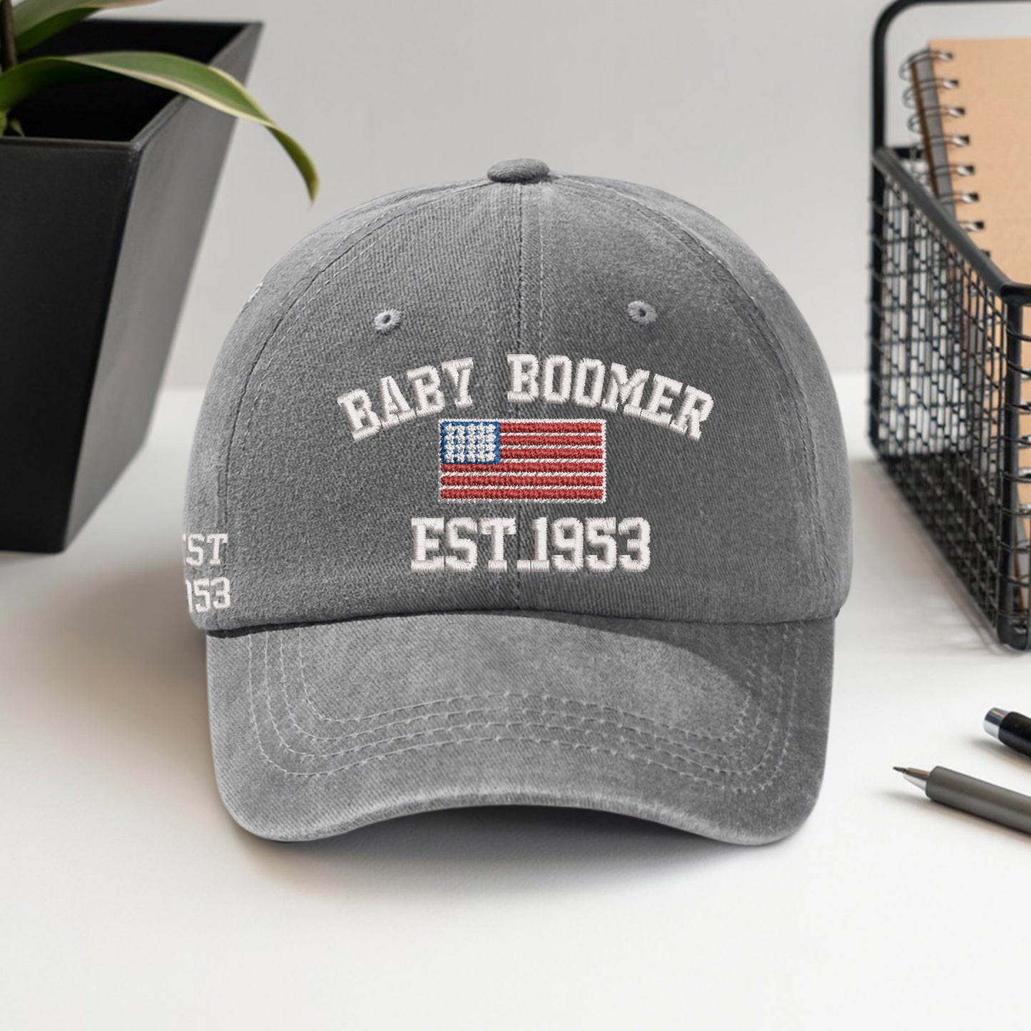 Baby Boomer American Heritage Cap – Custom Year Edition
