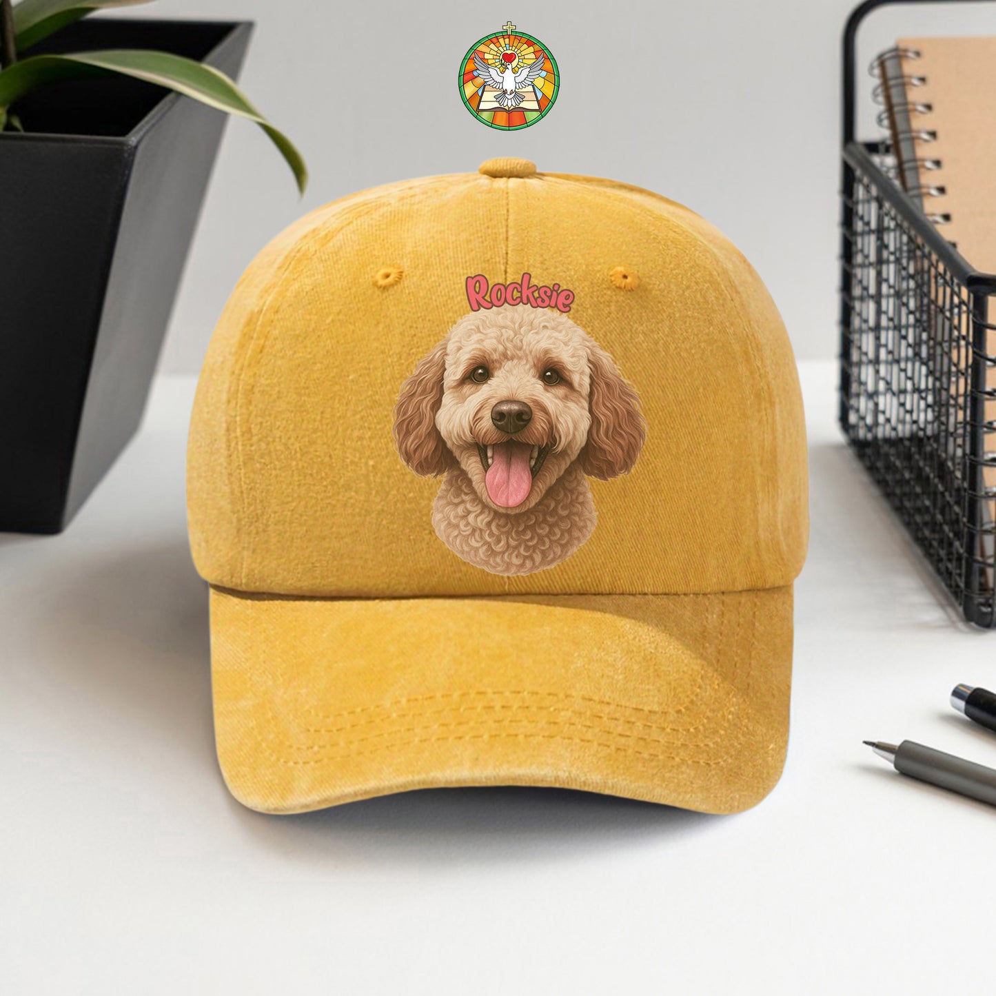 Rocksie Baseball Cap - Cute Dog Lover Hat