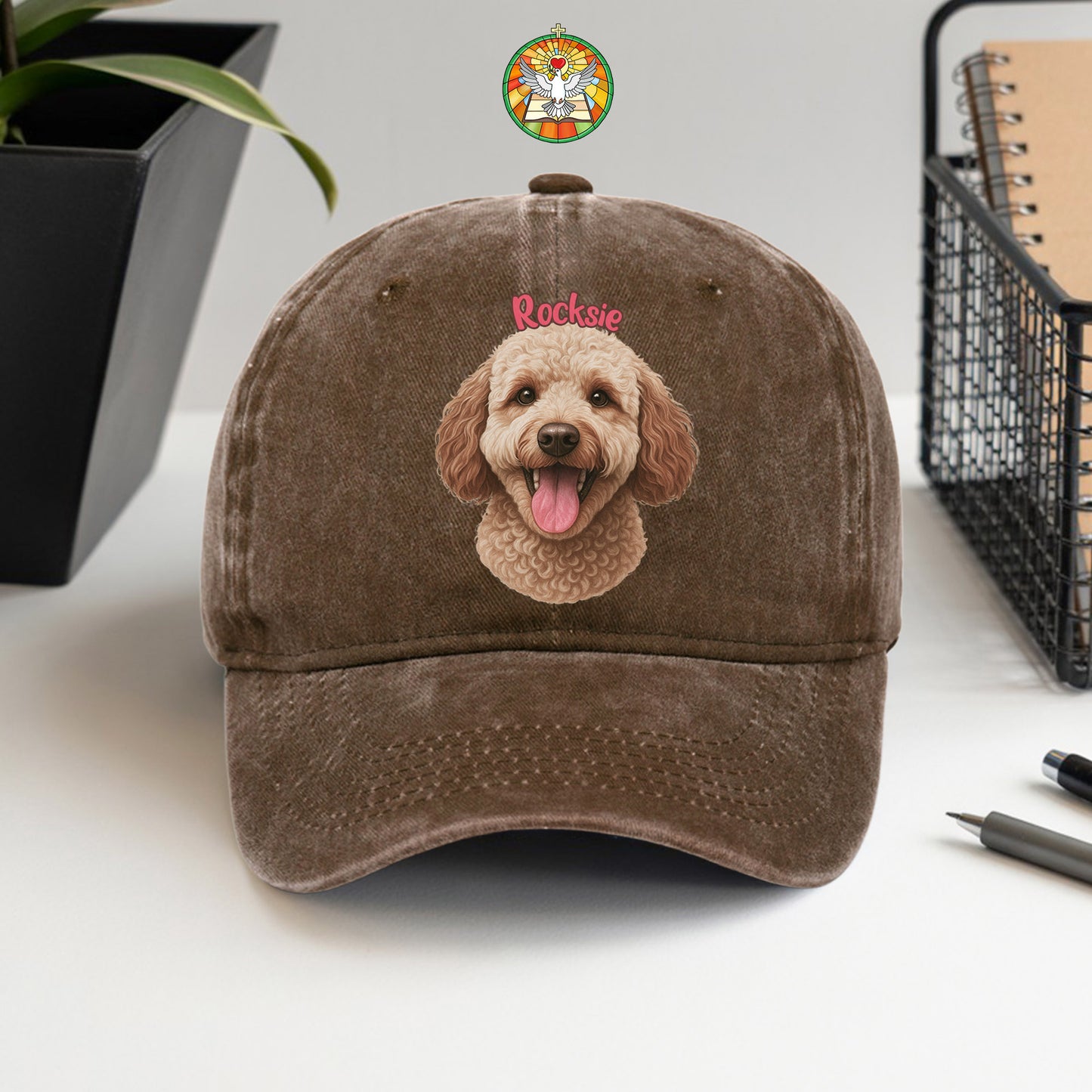 Rocksie Baseball Cap - Cute Dog Lover Hat