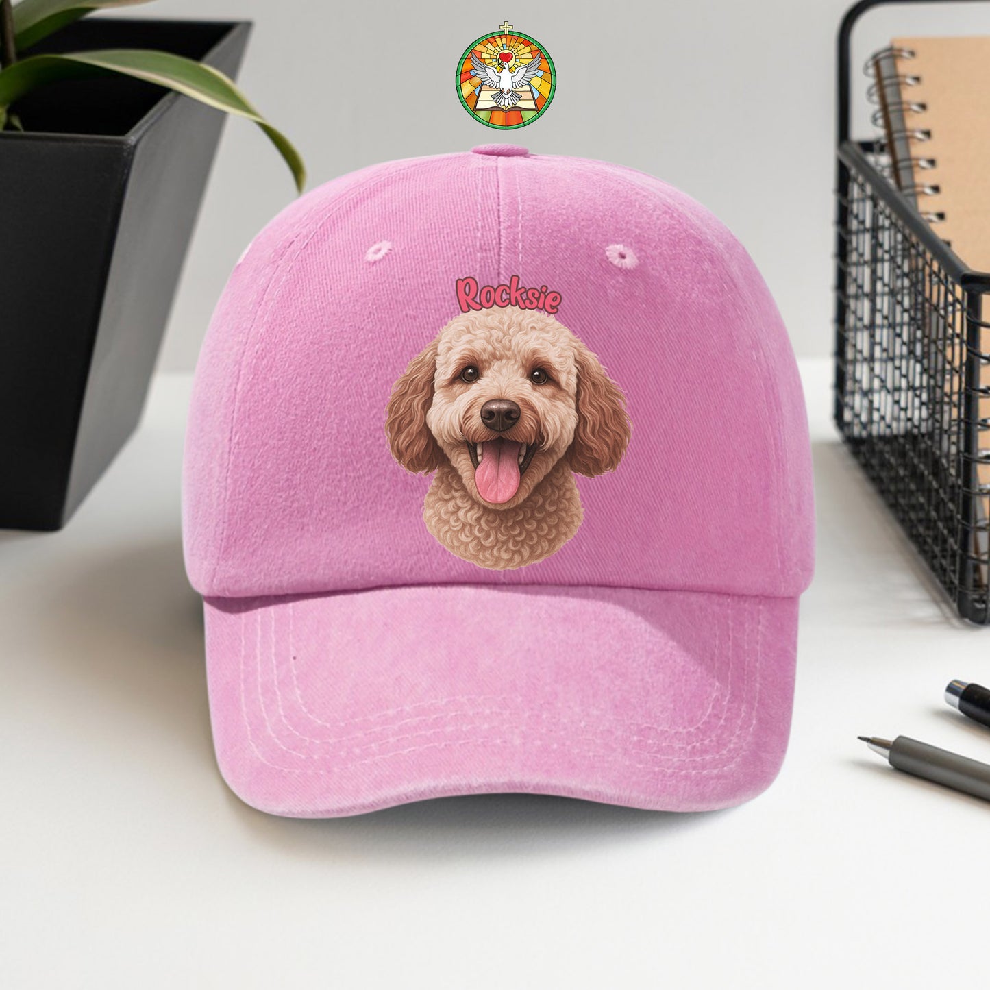 Rocksie Baseball Cap - Cute Dog Lover Hat