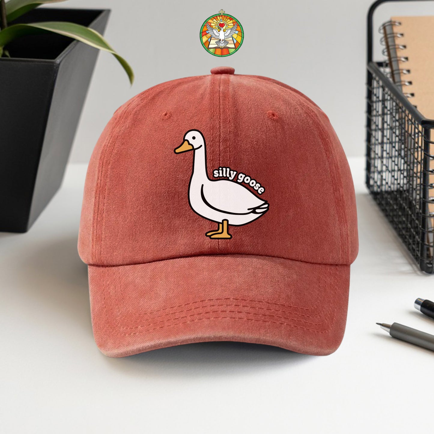 Silly Goose Baseball Cap - Cute Funny Animal Hat