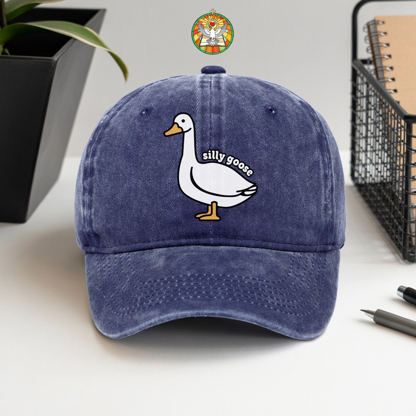 Silly Goose Baseball Cap - Cute Funny Animal Hat