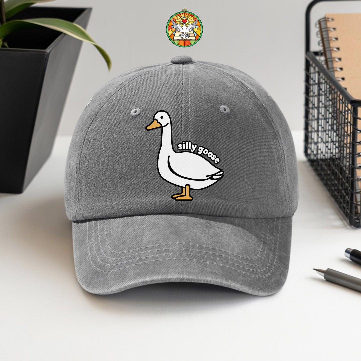 Silly Goose Baseball Cap - Cute Funny Animal Hat