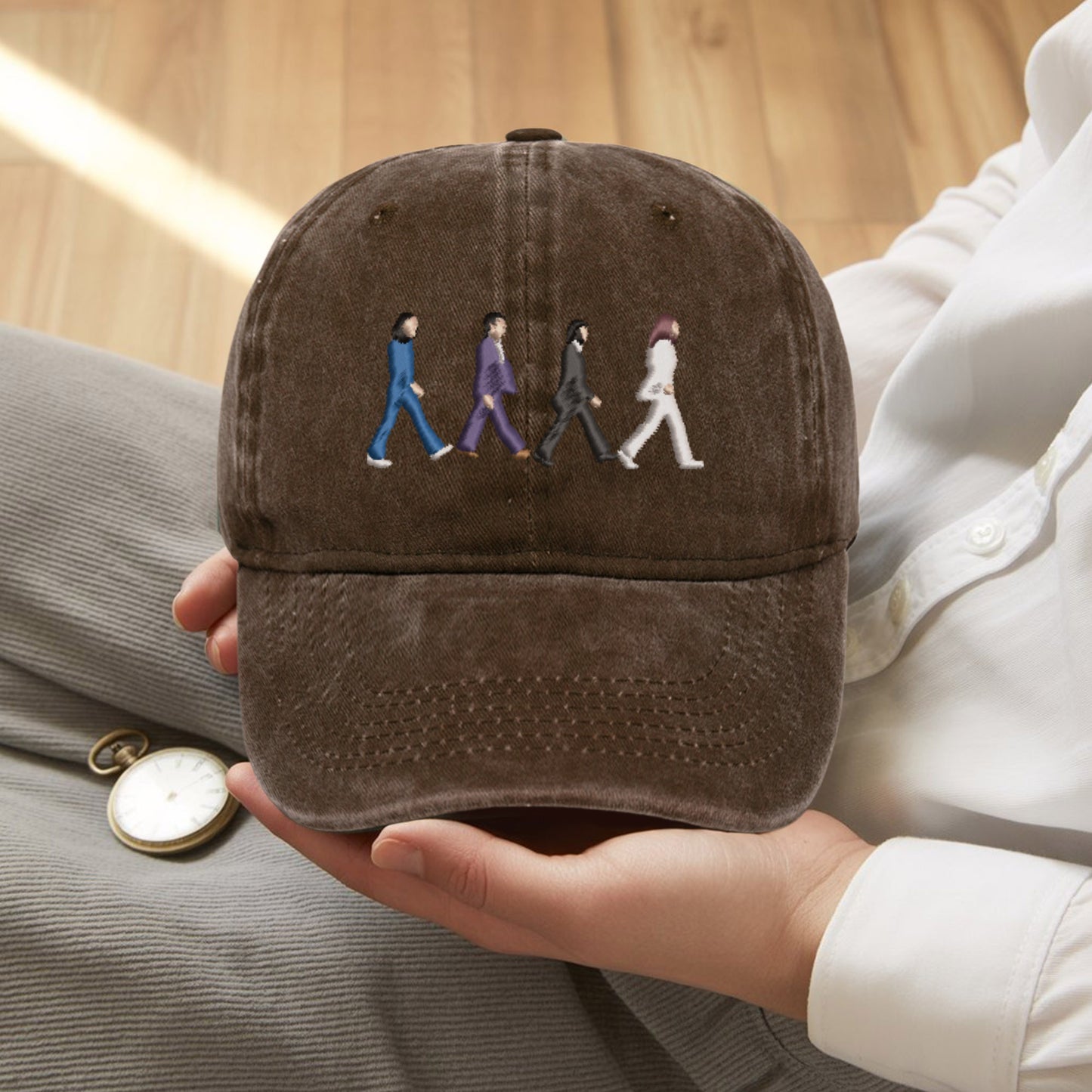 Iconic Crossing Washed Cap - 60s Music Heritage Tribute Hat