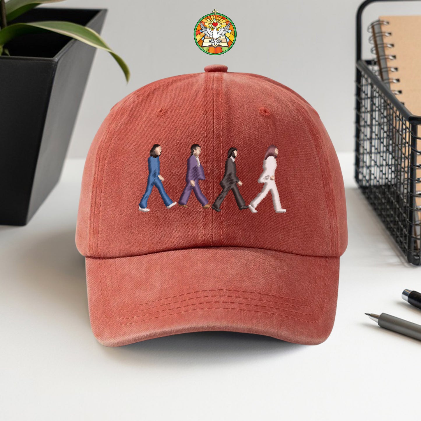 Iconic Crossing Washed Cap - 60s Music Heritage Tribute Hat