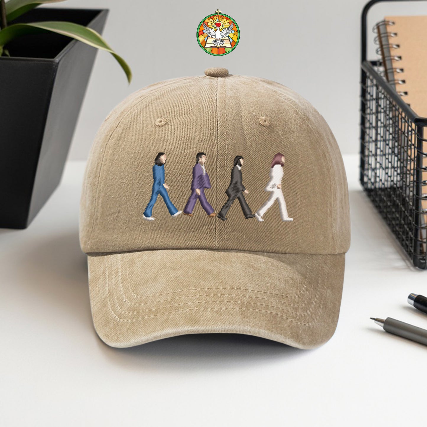 Iconic Crossing Washed Cap - 60s Music Heritage Tribute Hat